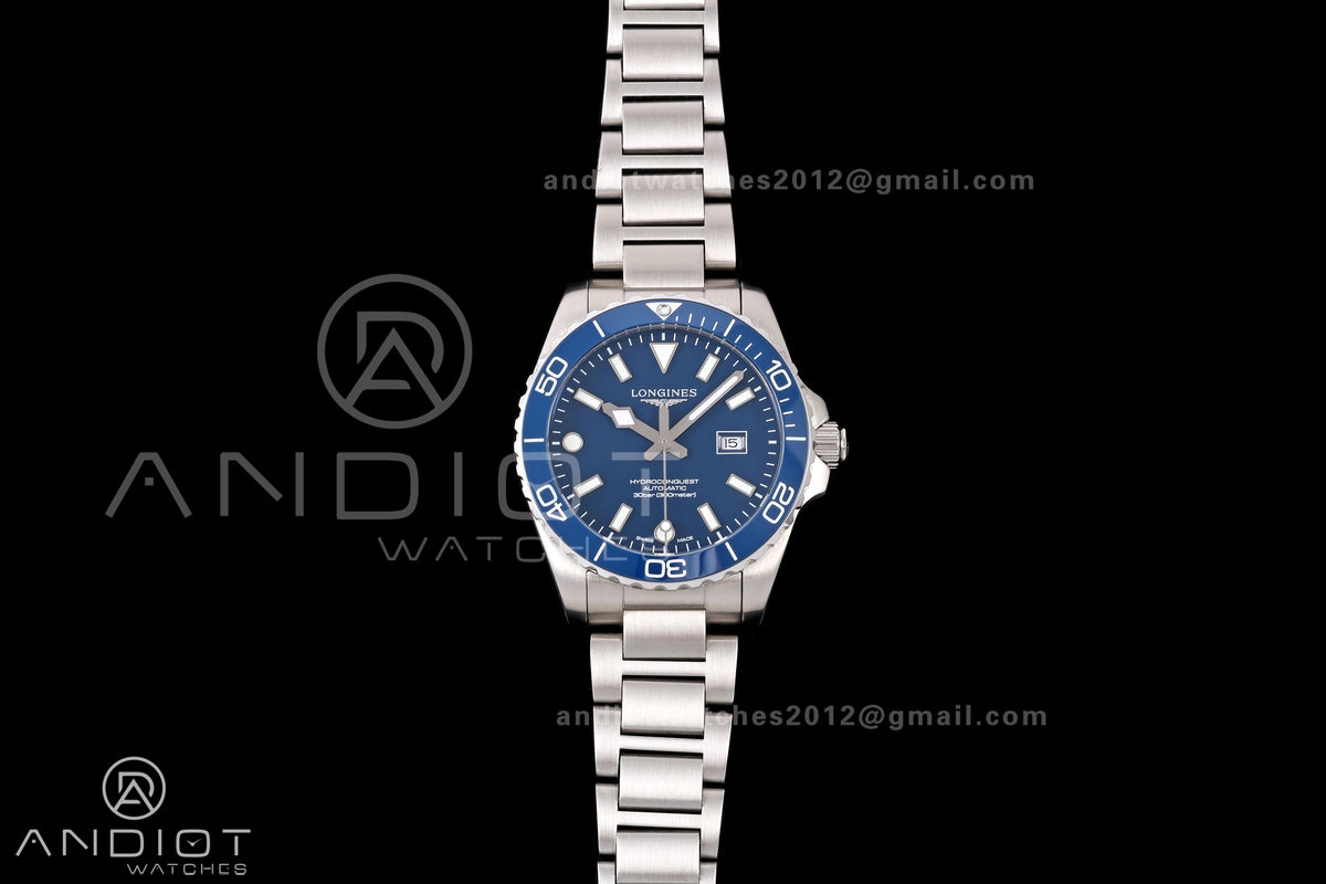 HydroConquest SS U8F 1:1 Best Edition Blue Dial on SS Bracelet SA3135
